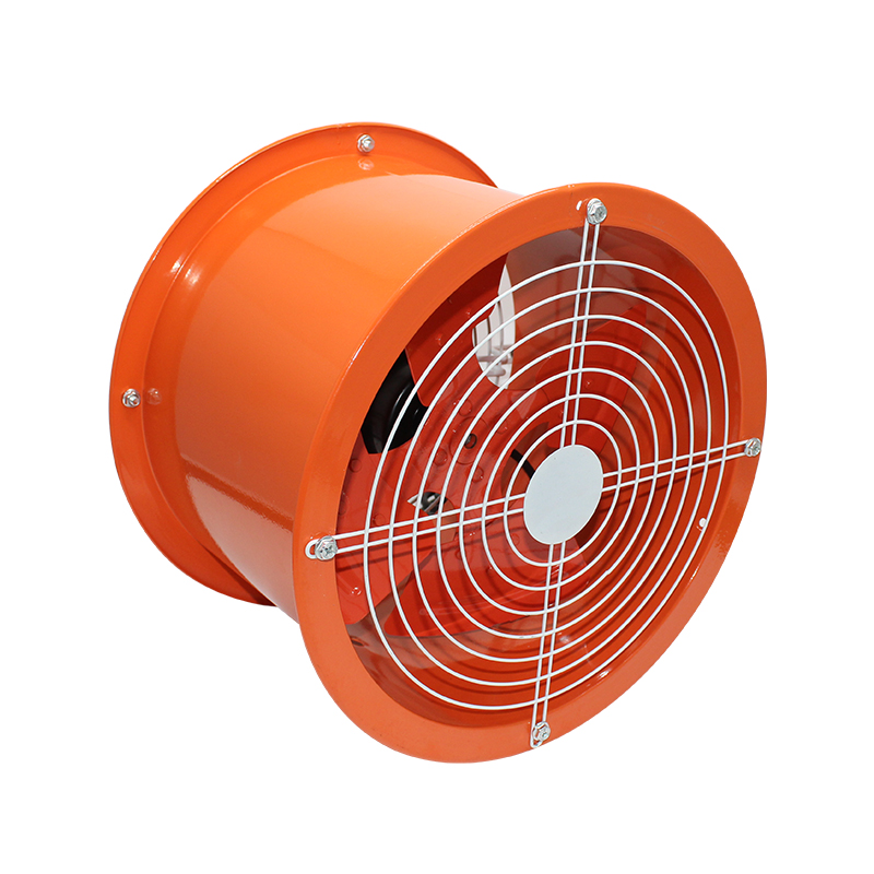 Conducto cilíndrico Ventilador de flujo axial industrial, ventilador de flujo axial del conducto montado en la pared